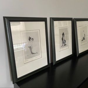 Set of 4 Chic Framed Prints